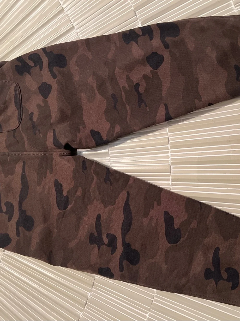 Brown Camo Jogger Pants